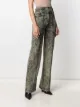 Ulla Johnson acid-wash straight-leg jeans