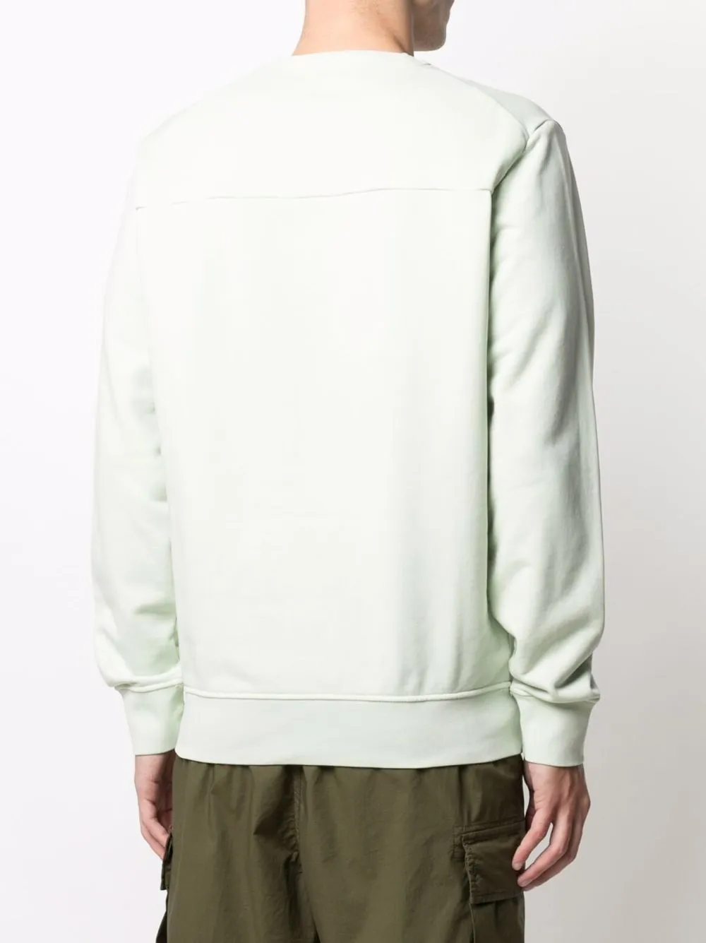 фото Stone island толстовка с круглым вырезом