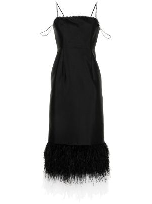 huishan zhang feather dress