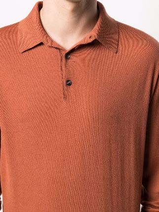 knitted wool polo shirt展示图