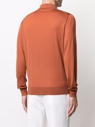 knitted wool polo shirt展示图