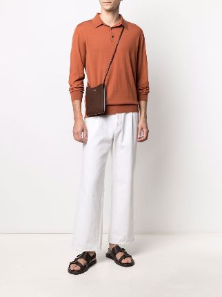 knitted wool polo shirt展示图