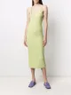 House of Sunny fitted chevron knit dress