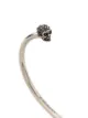 Alexander McQueen crystal skull open cuff bracelet