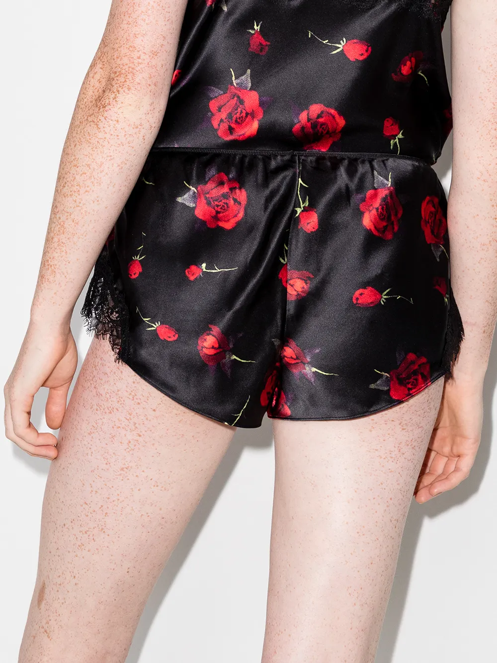 фото Sainted sisters шорты с цветочным узором