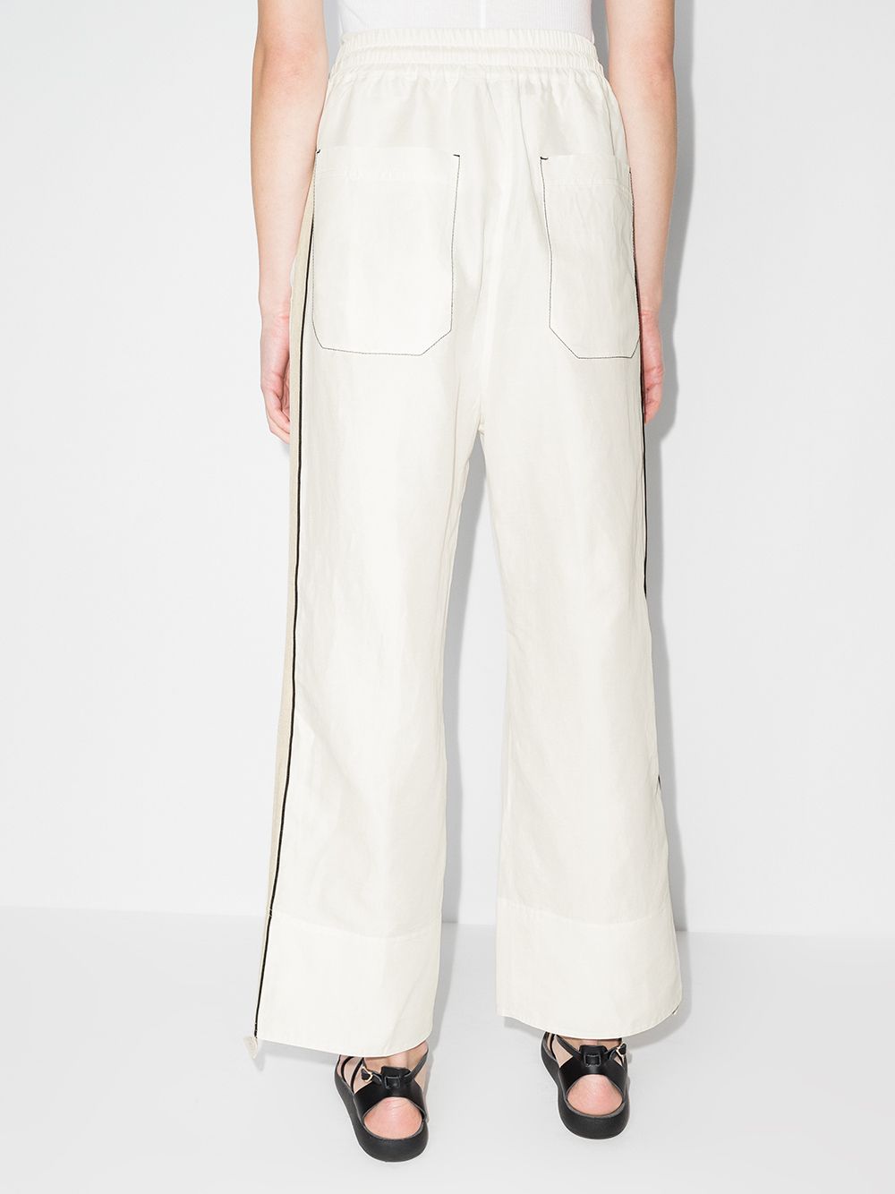 фото Lee mathews bryant wide-leg trousers