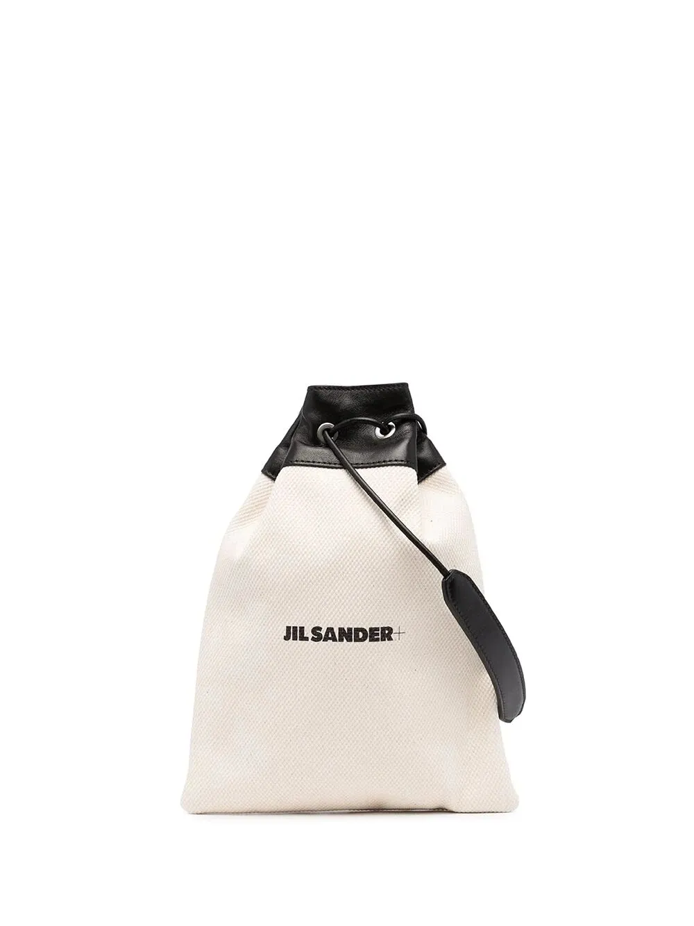 фото Jil sander сумка-тоут с контрастной ручкой