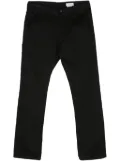 Alexander McQueen logo-embroidered jeans - Black