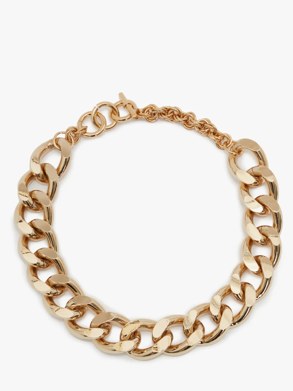 OVERSIZED CHAIN NECKLACE in gold | JW 