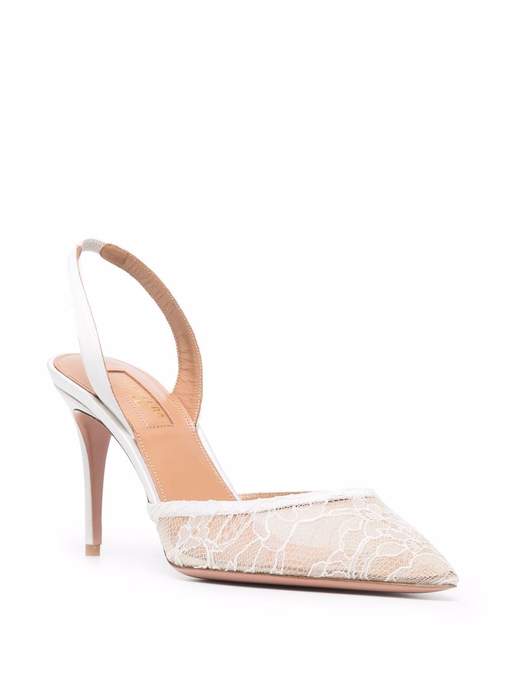 Aquazzura So Nude 85mm pumps Women