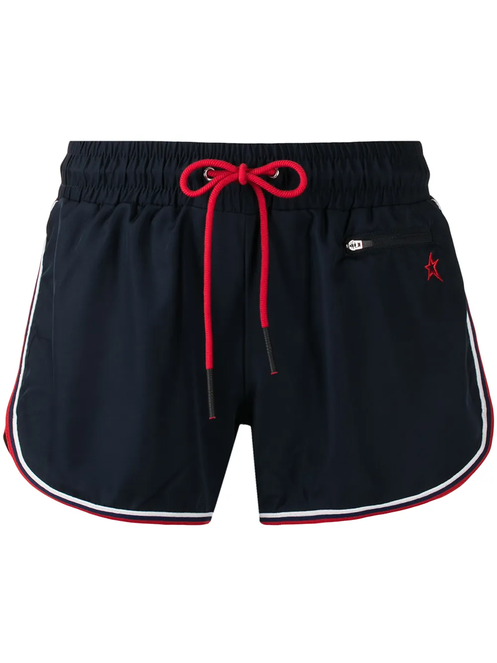 Perfect Moment Rainbow logo-embroidered drawstring shorts