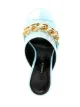 Versace chain-trim platform mules