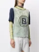 Fendi Pre-Owned 1990s logo print tie-dye T-shirt