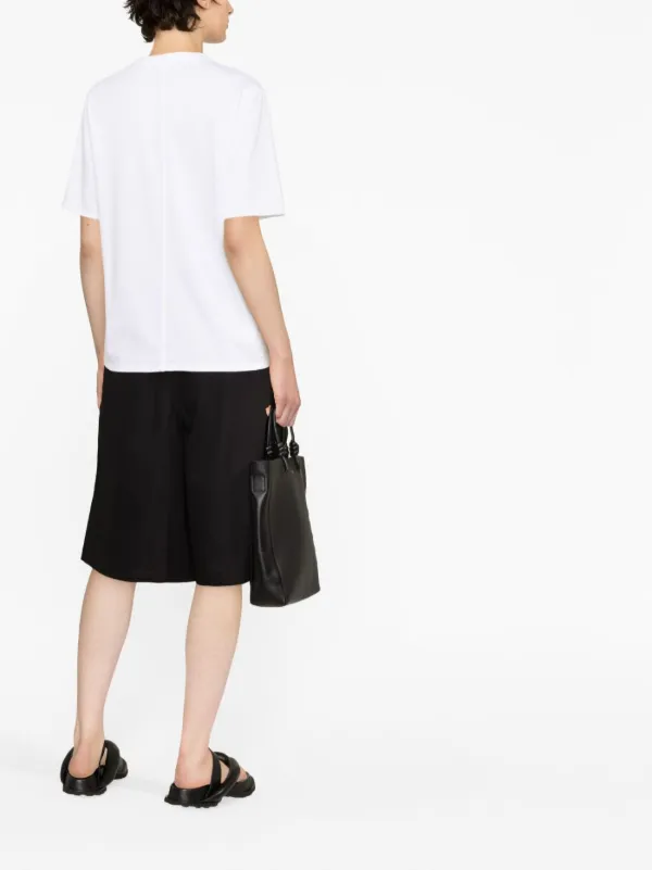 The Row Chiara Oversized Cotton T-shirt | White | FARFETCH