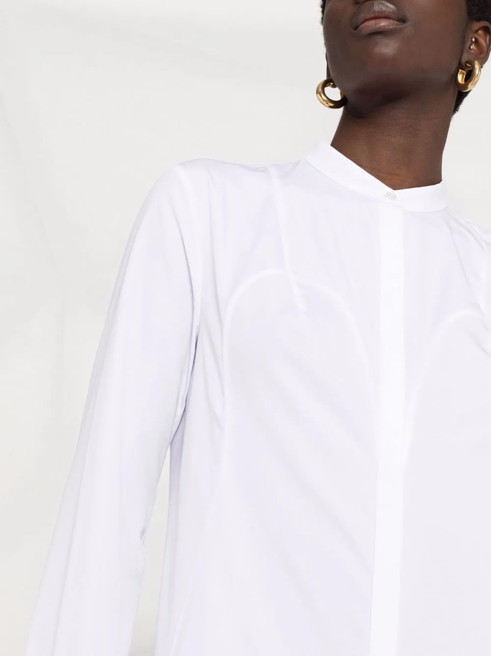 фото Jil sander рубашка без воротника