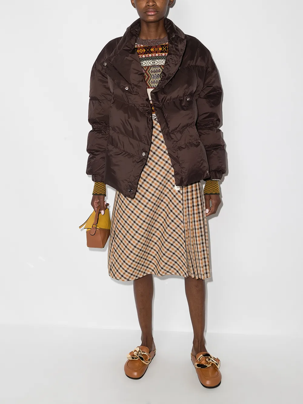 фото Remain пуховик ember асимметричного кроя