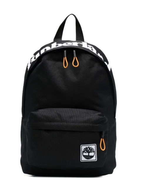 Timberland Kids mochila con diseño de dos tonos y logo