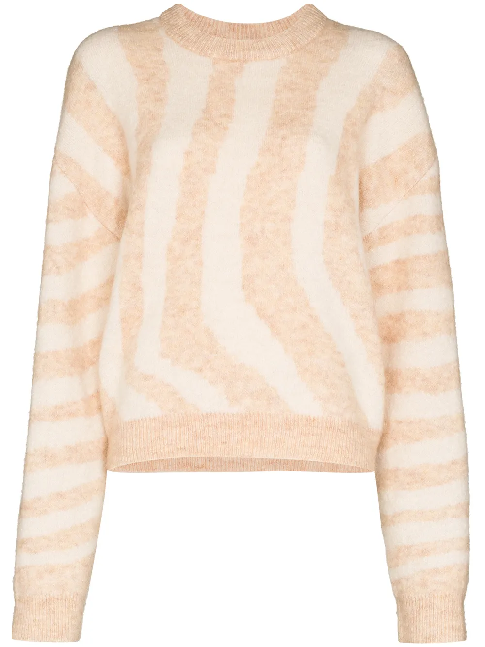 

REMAIN Cami striped jumper - Neutrals