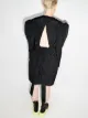 Brøgger Lykke crinkled puff-sleeve minidress
