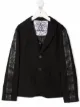 Image 1 of John Richmond Junior logo-tape blazer