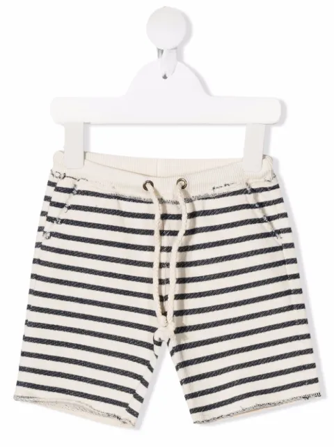 Zhoe & Tobiah striped cotton shorts