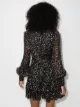 ZIMMERMANN Vestido envelope com poás