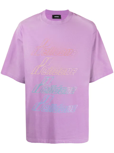 We11done logo-print T-shirt