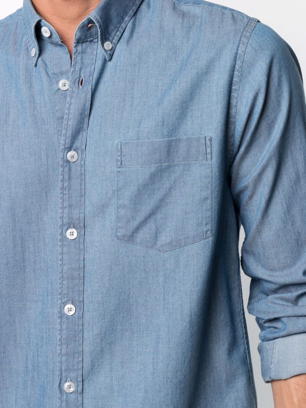 фото Xacus легкая джинсовая рубашка