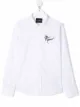 Image 1 of John Richmond Junior TEEN embroidered logo long-sleeved shirt