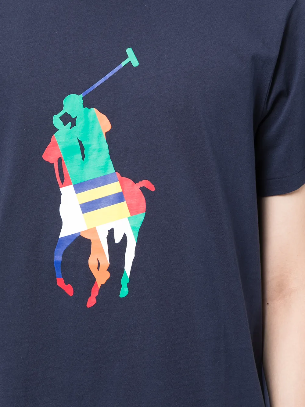 фото Polo ralph lauren футболка с принтом polo pony