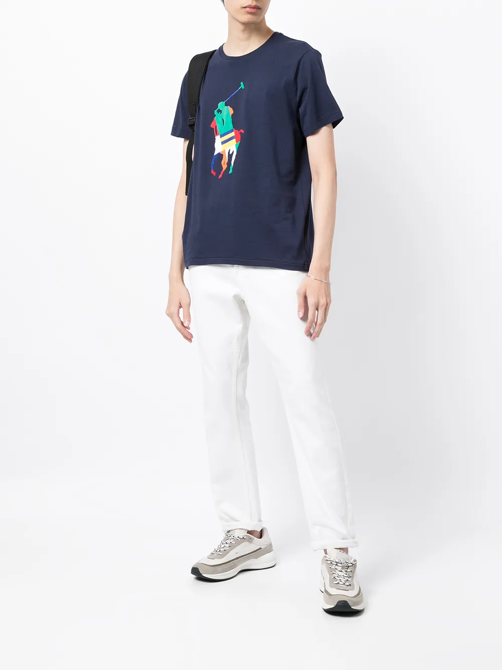 фото Polo ralph lauren футболка с принтом polo pony