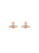 Image 1 of Vivienne Westwood Grace bas relief stud earrings