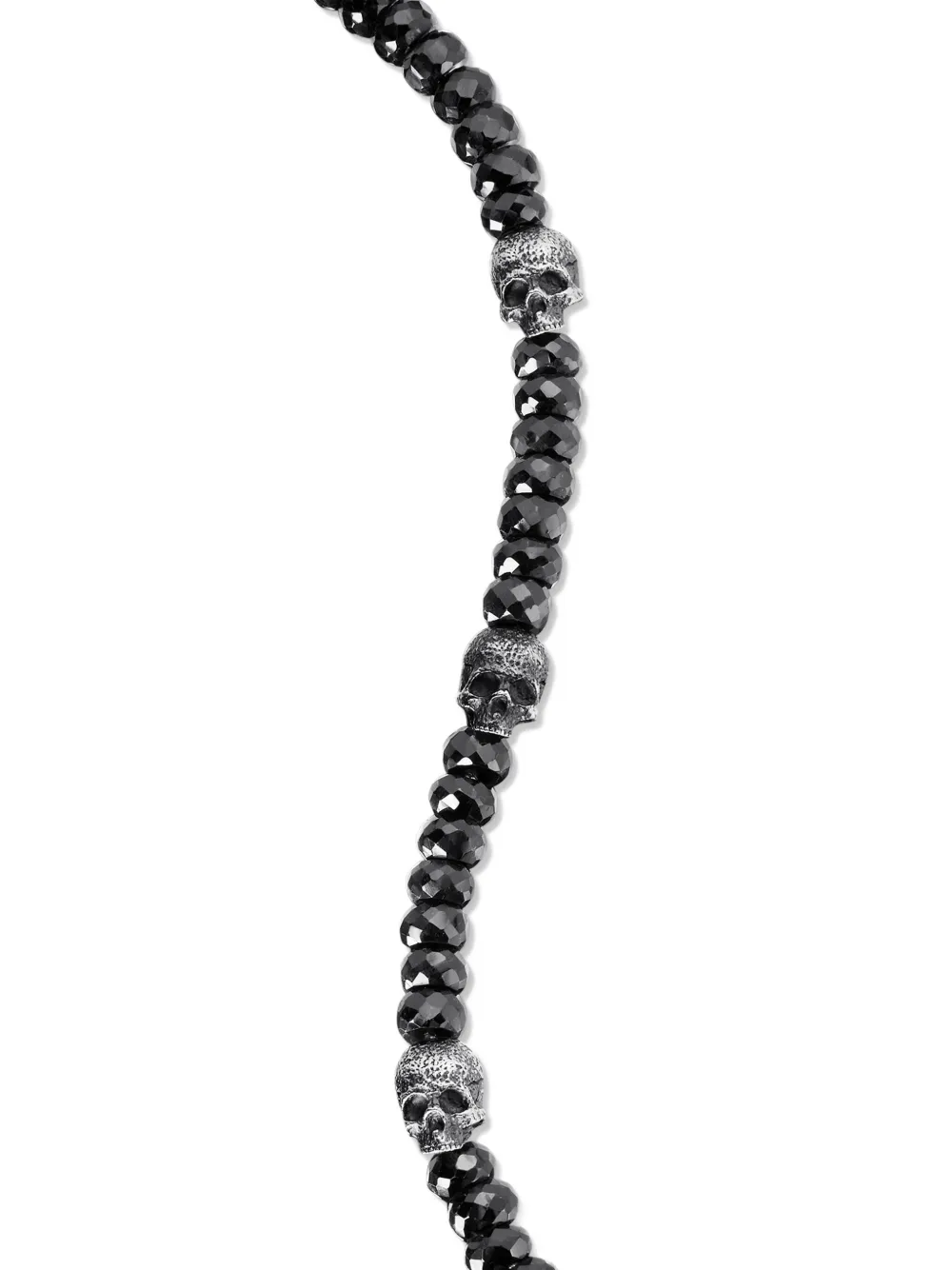 David Yurman Memento Mori Skull Station オニキス