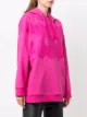 Valentino lace-panel hoodie