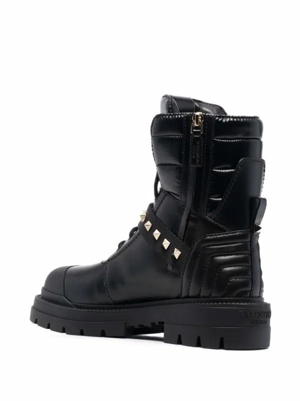 Valentino Garavani Waterproof Rockstud 20mm Boots - Farfetch