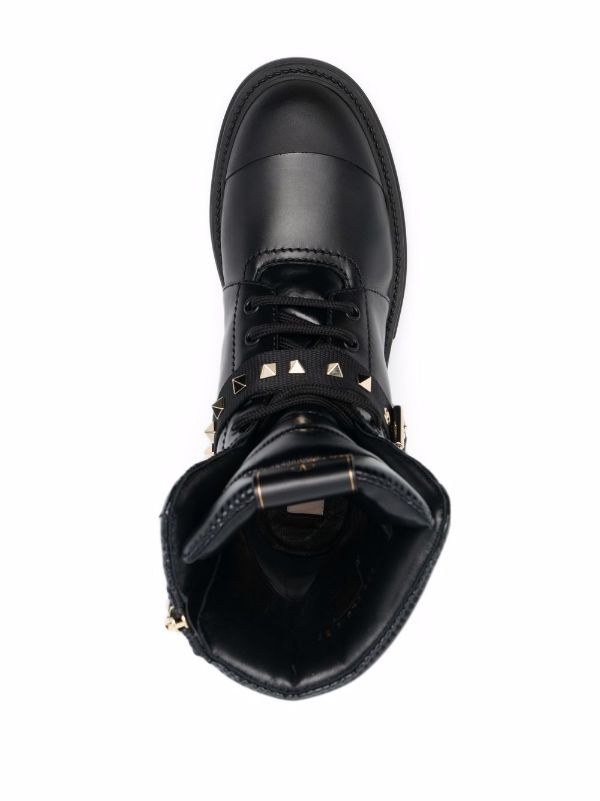 Valentino Garavani Waterproof Rockstud 20mm Boots - Farfetch