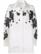 Image 1 of Valentino floral-lace collared jacket