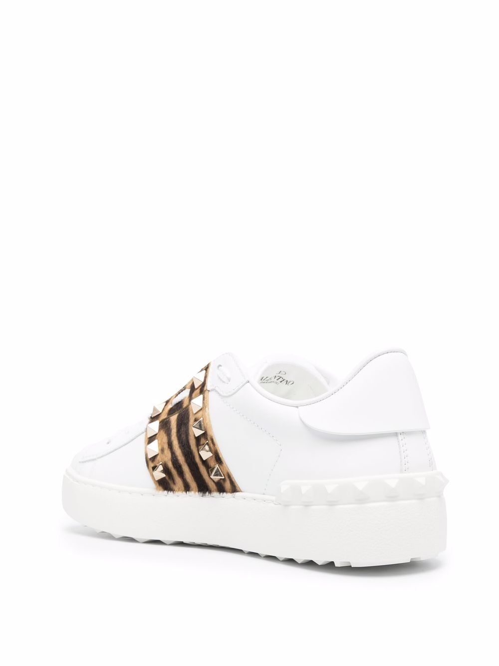 Shop Valentino Untitled Low-top Sneakers In White