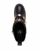 Valentino Garavani Roman Stud buckled ankle boots