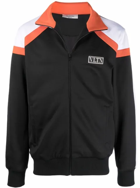 Valentino Garavani VLTN-motif zip-up jacket