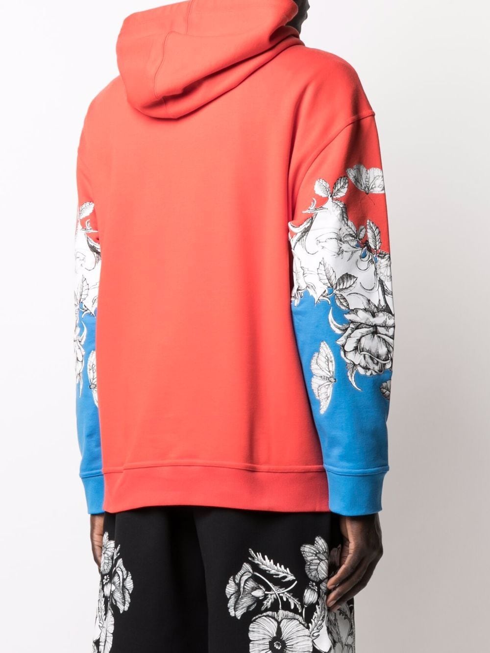 Valentino Garavani floral-print long-sleeve Hoodie - Farfetch