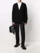 Image 2 of Valentino intarisa-knit logo cardigan