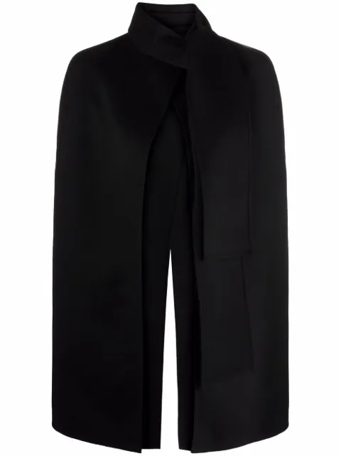 Valentino Garavani tie-neck cape