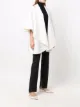 Valentino draped short cape