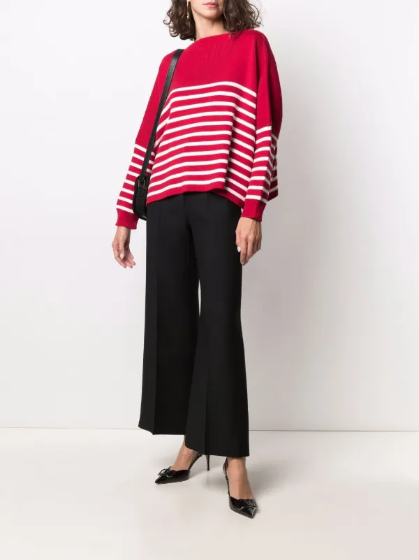 Valentino Garavani Tailored wide-leg Trousers | Black