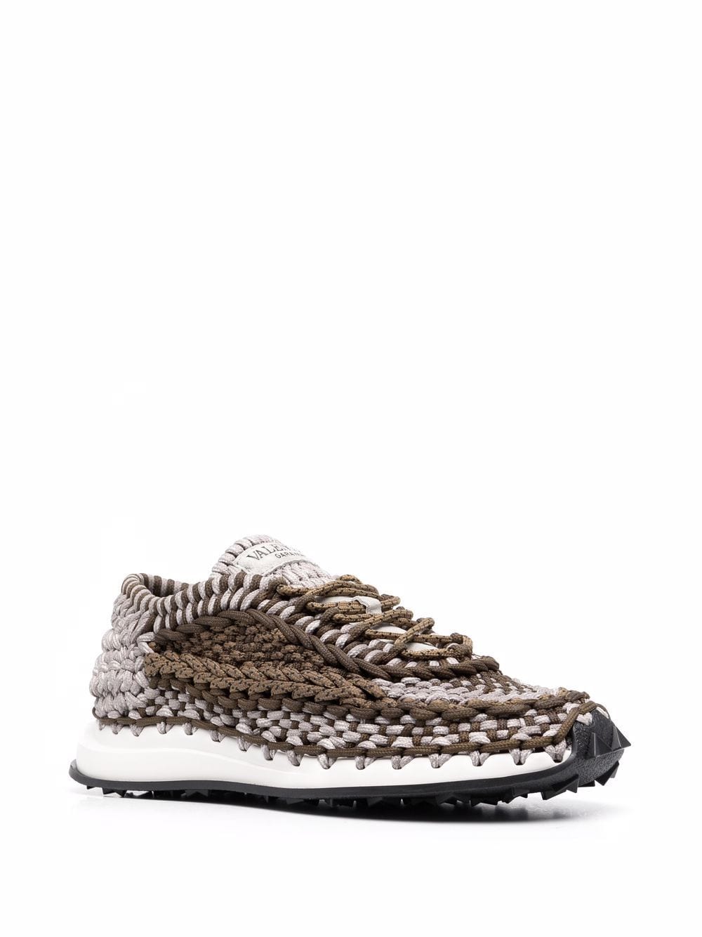 Image 2 of Valentino Garavani crochet low-top sneakers