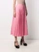 Valentino fully pleated midi skirt