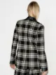 Brøgger Gurli checked wool blazer