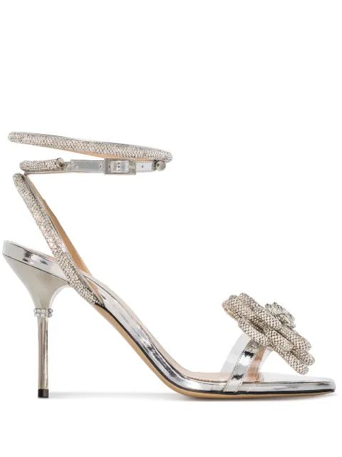 MACH & MACH Samantha 95mm crystal-embellished sandals