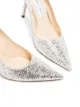 Jimmy Choo حذاء 'لوف' جليتر بكعب 85 ملم